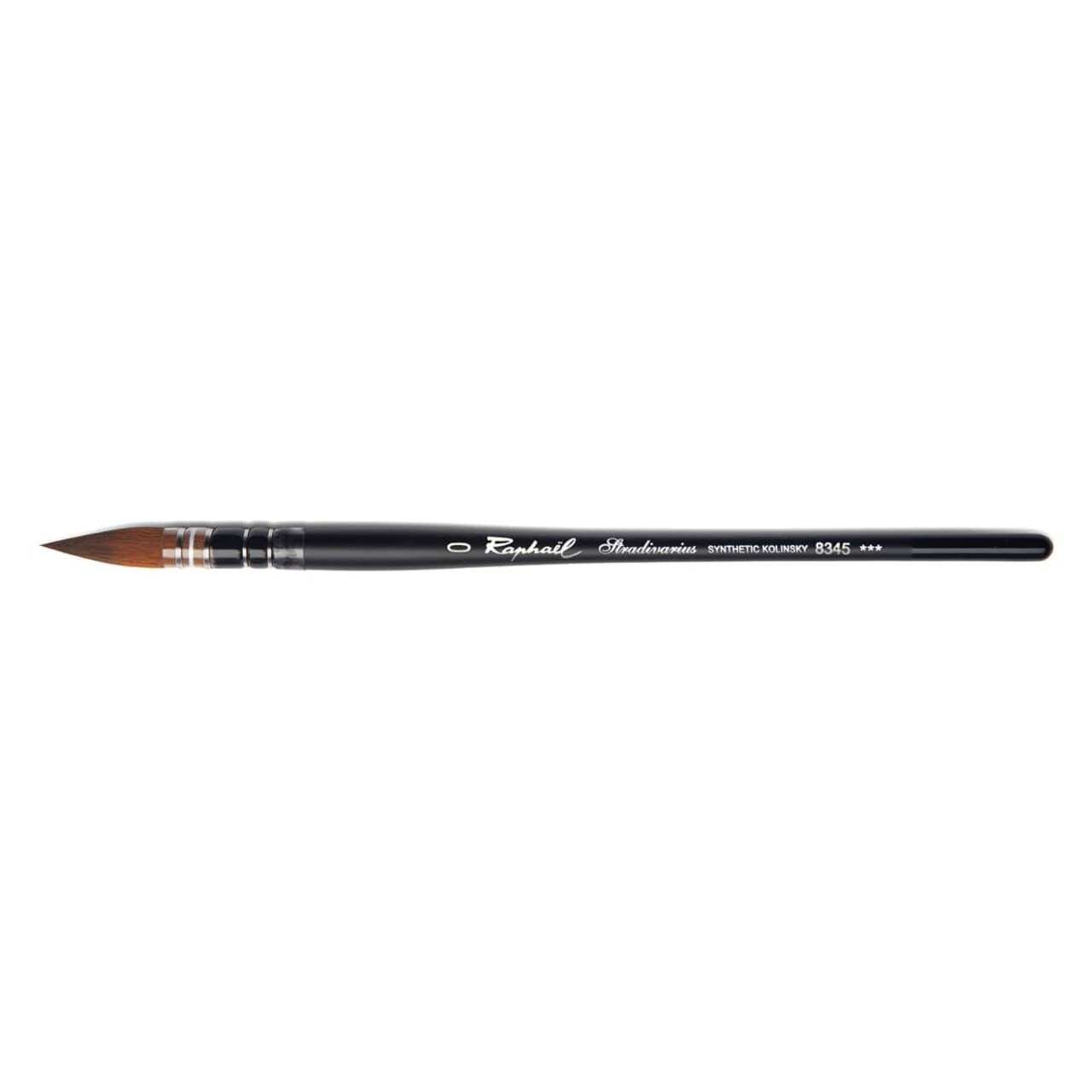 Raphael Stradivarius Synthetic Kolinsky Watercolor Brush, Mop, 0